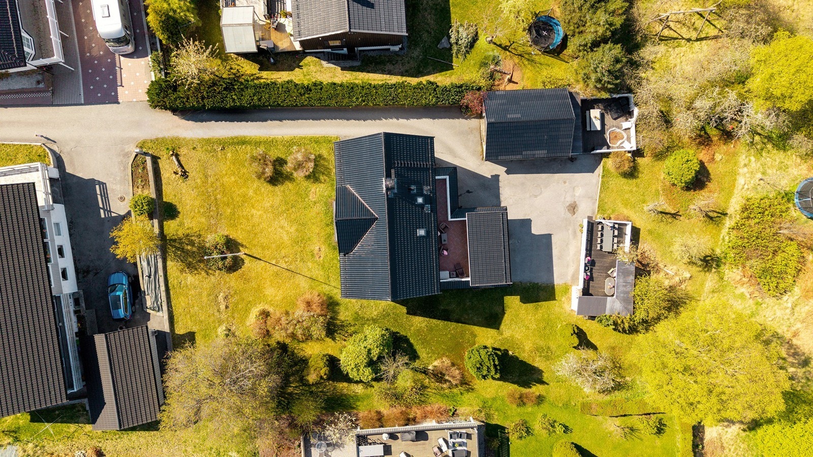 Dronefoto Galleribilde