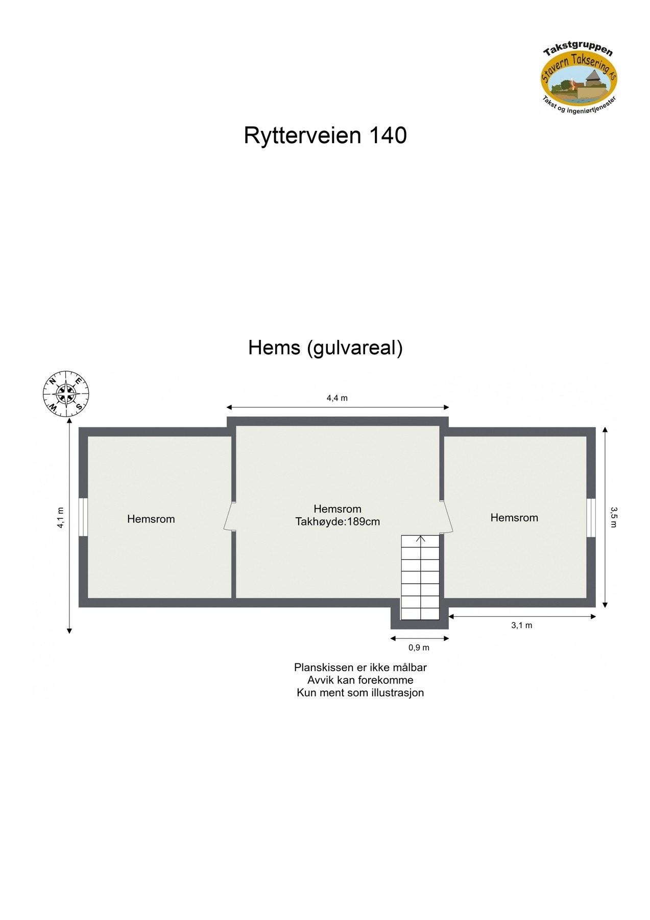 Plantegning hems. Galleribilde