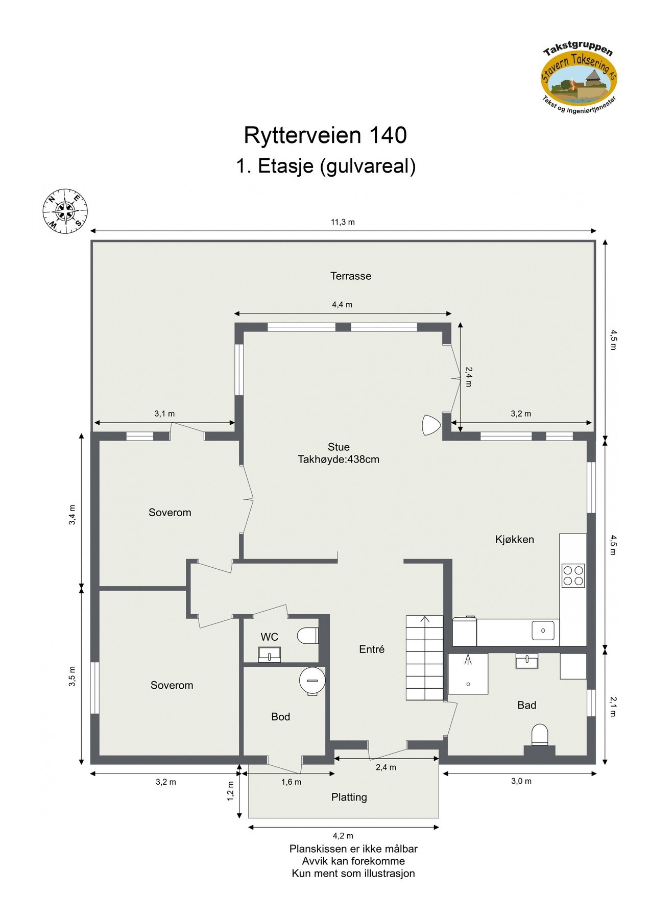 Plantegning. Galleribilde