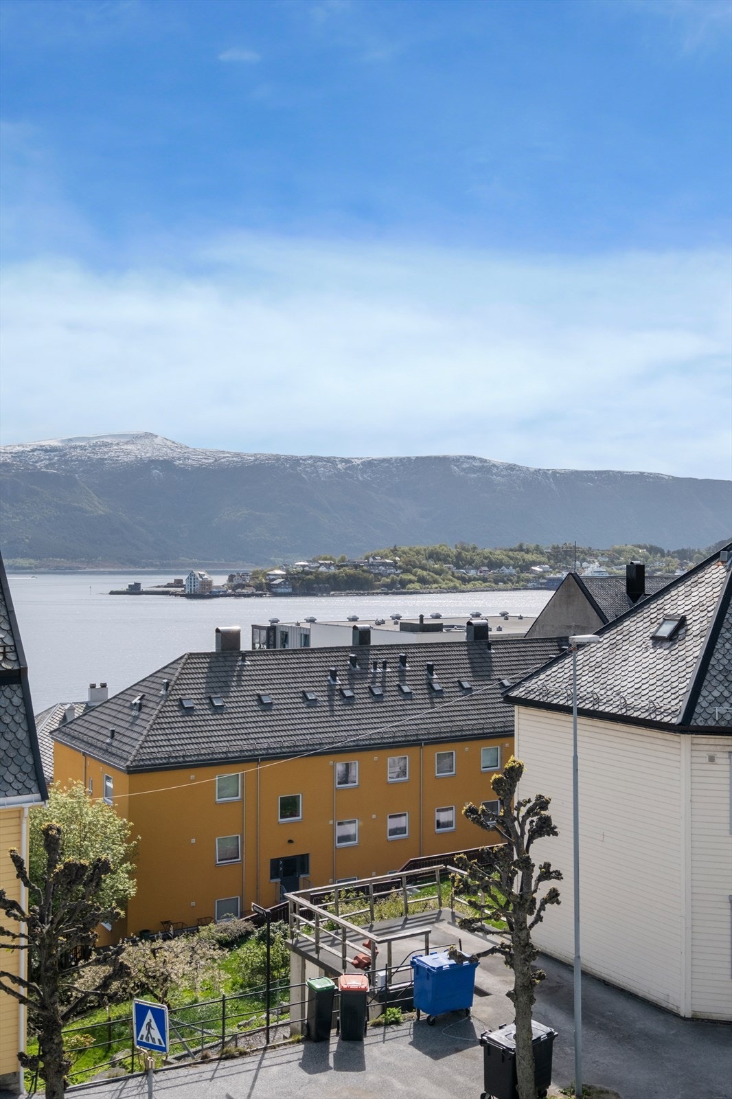 Utsikt fra felles terrasse Galleribilde