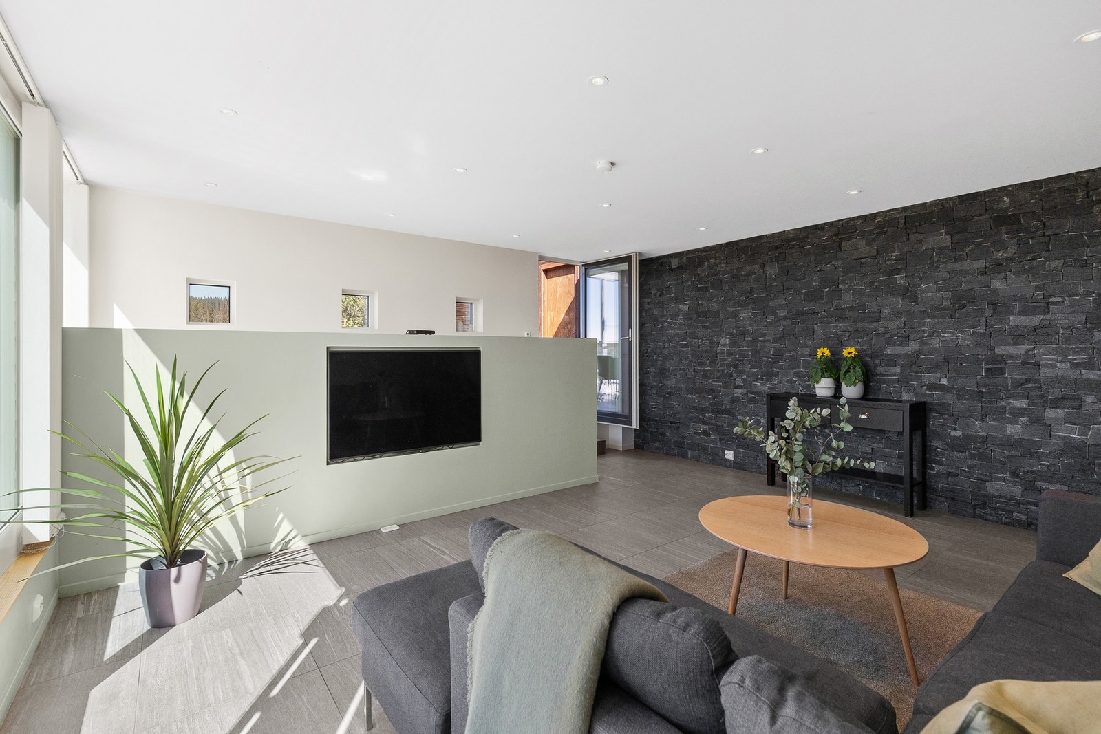 Stuen har mange bruksmuligheter. Galleribilde