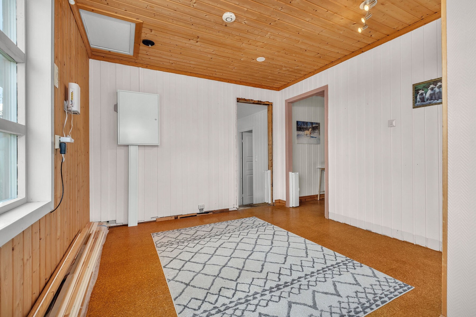 Et allsidig rom med mange muligheter for innredning. Galleribilde