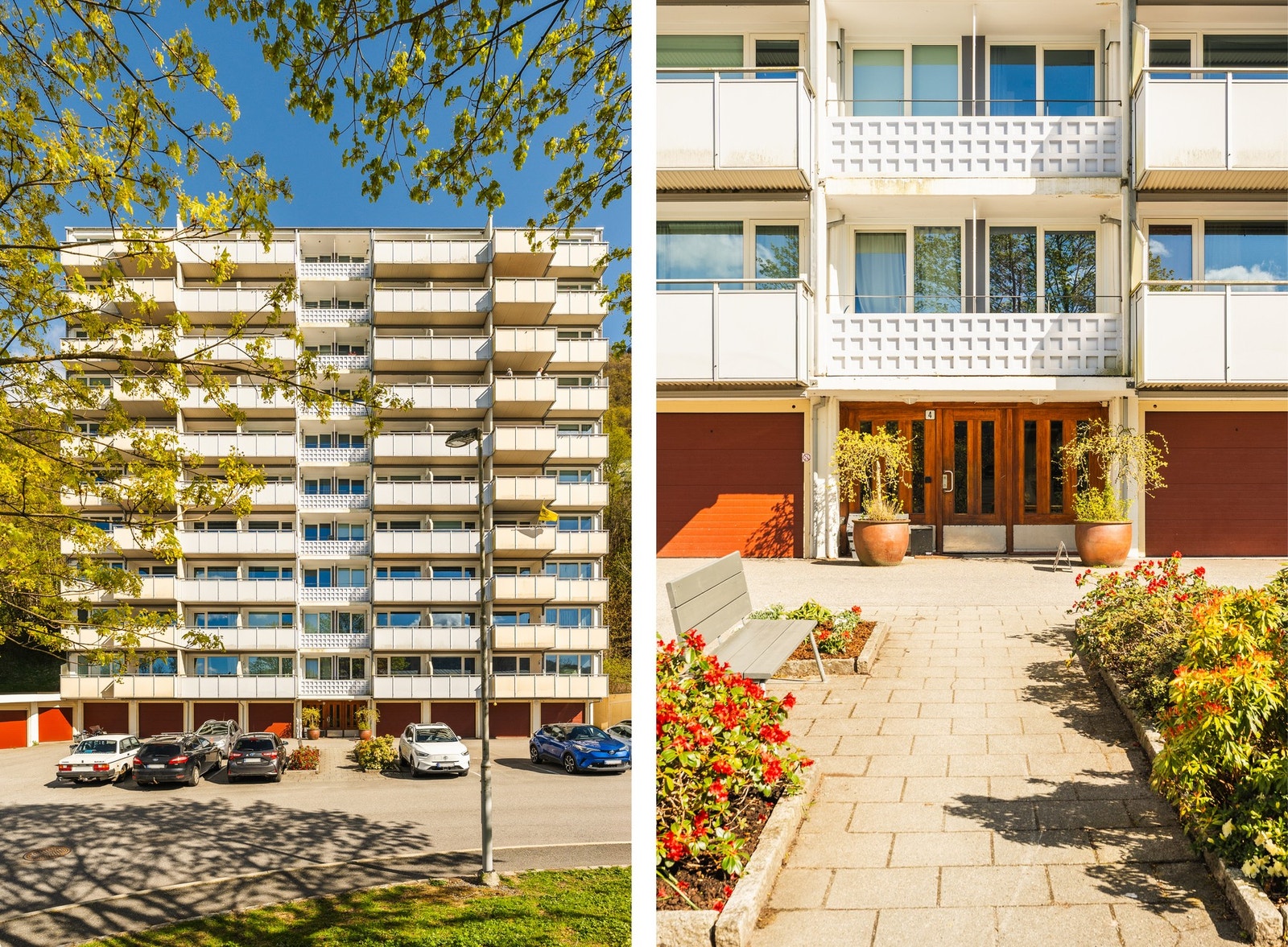 Borettslaget består av 309 leiligheter og er et hyggelig lag med fine uteområder. Galleribilde