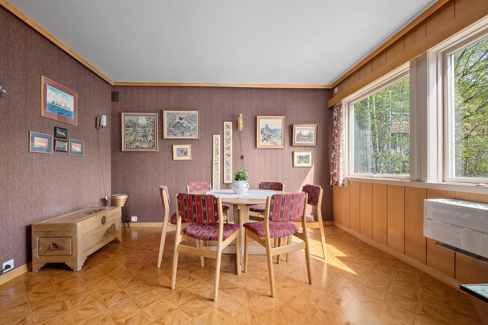 Spisestue med varmepumpe Galleribilde