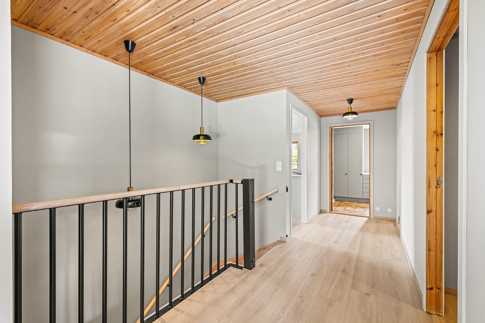 Trappehallen med nytt rekkverk Galleribilde
