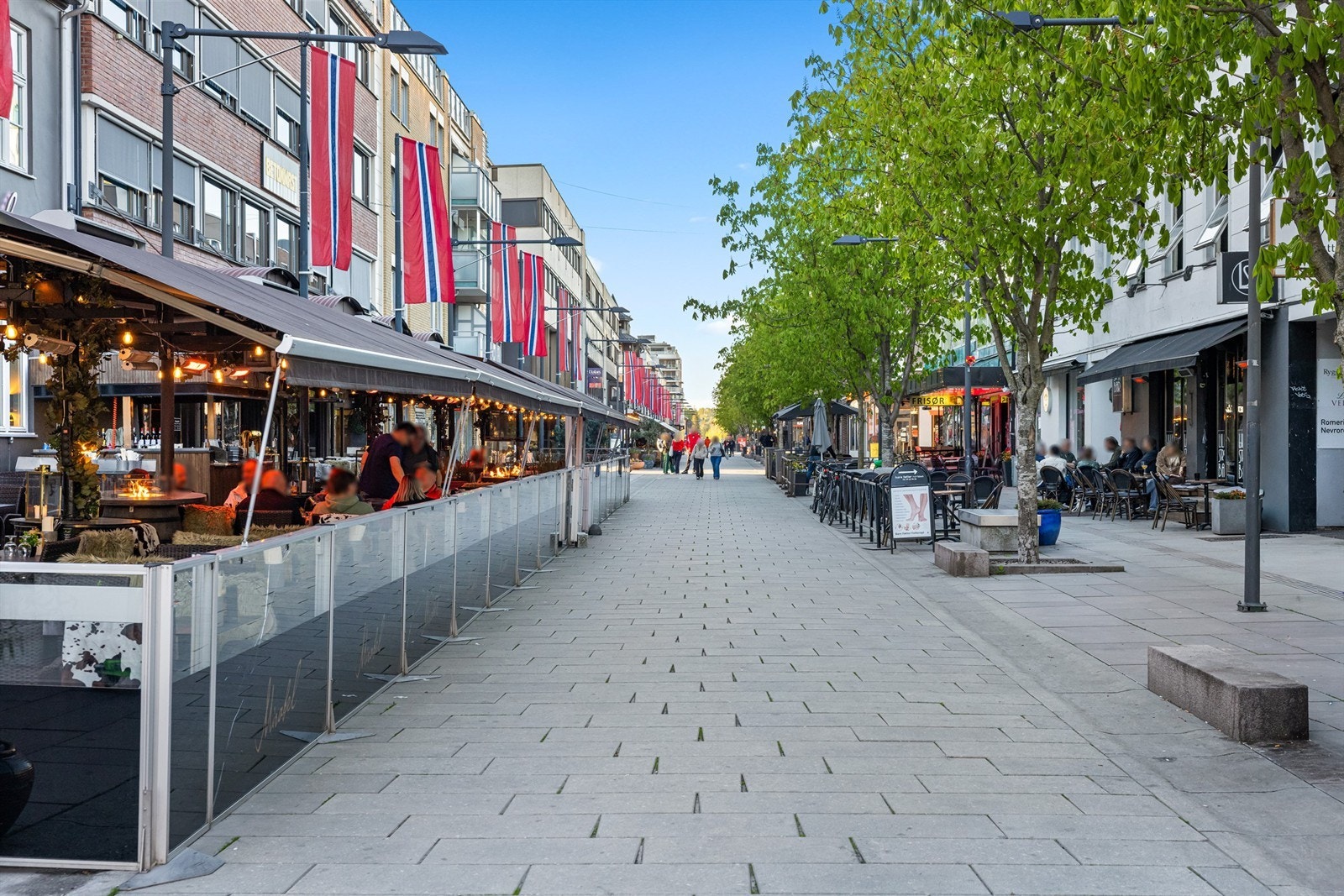 Lillestrøm sentrum ligger en kort trilletur unna Galleribilde