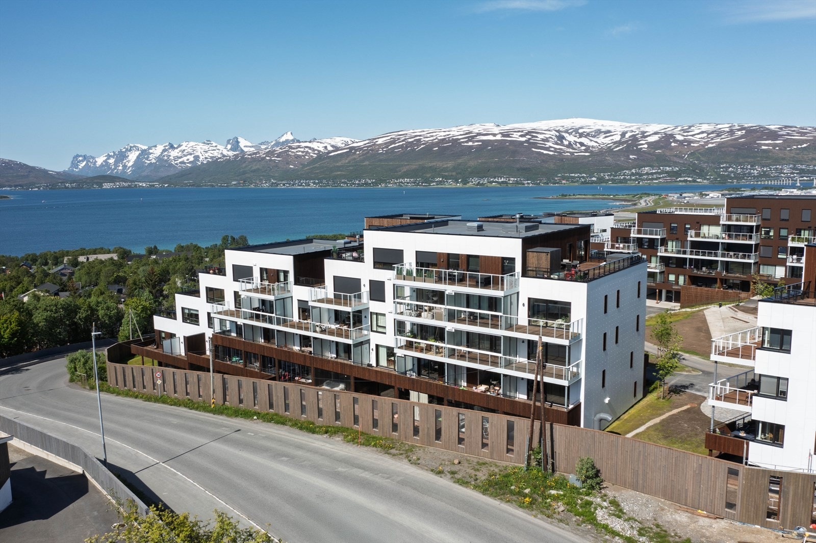 Boligblokk EIR - sett fra sørøst Galleribilde