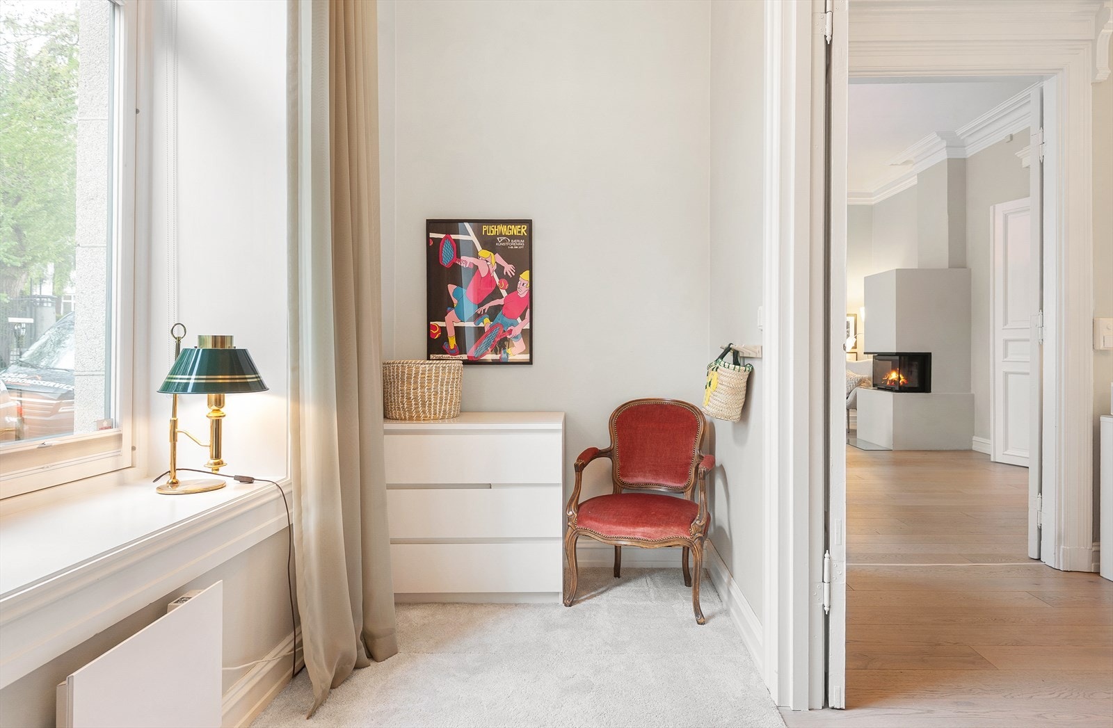 Her er det romslig, og kan fint brukes som walk-in, kontor eller eventuelt et barnerom. Galleribilde