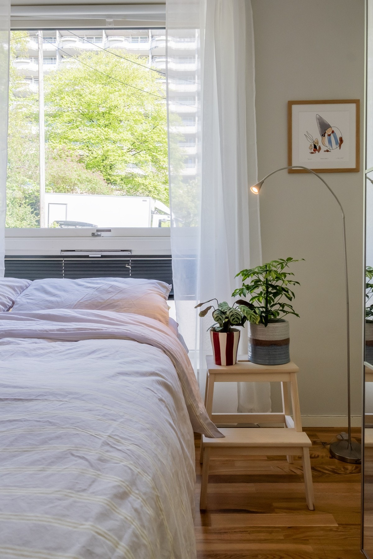 Det kan innredes med ulikt soveromsmøblement. Galleribilde
