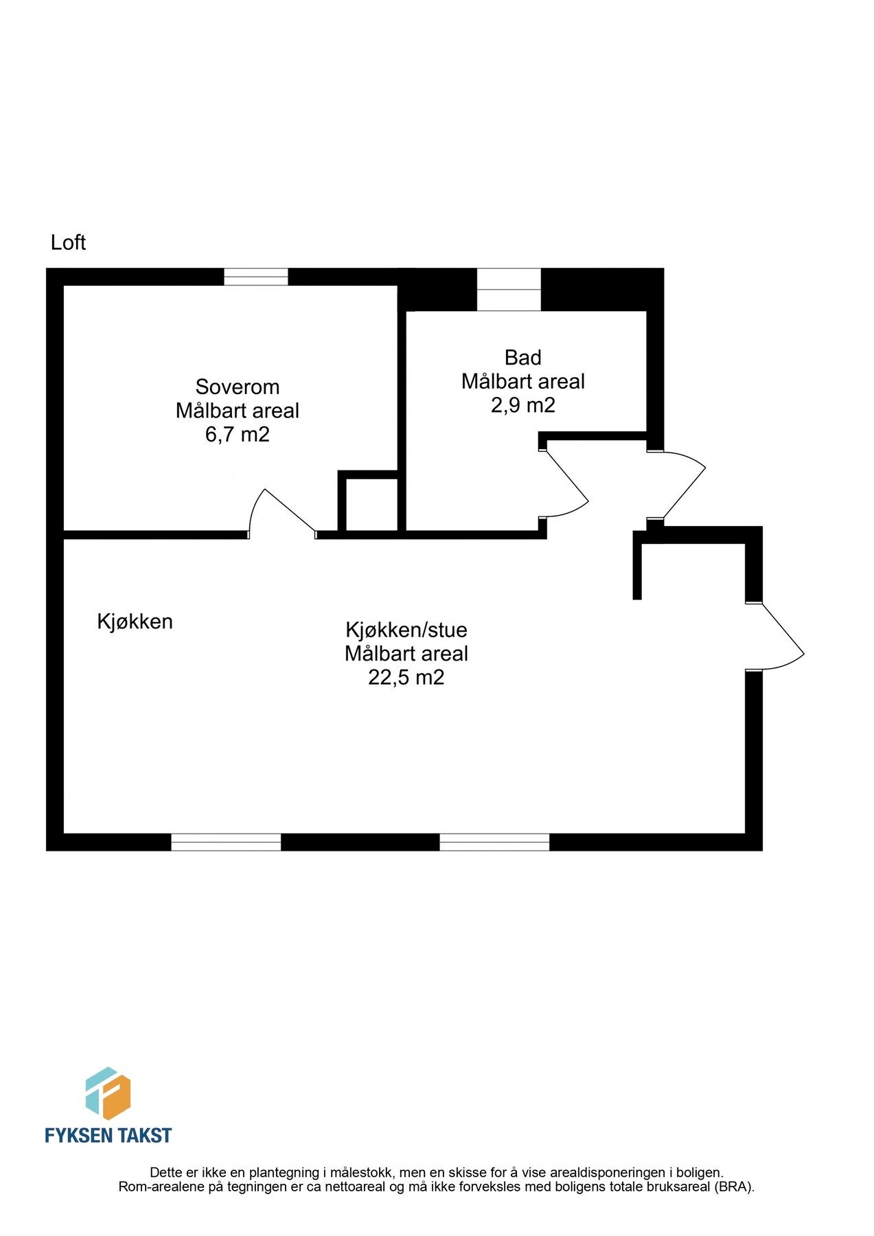 Planskisse. Galleribilde