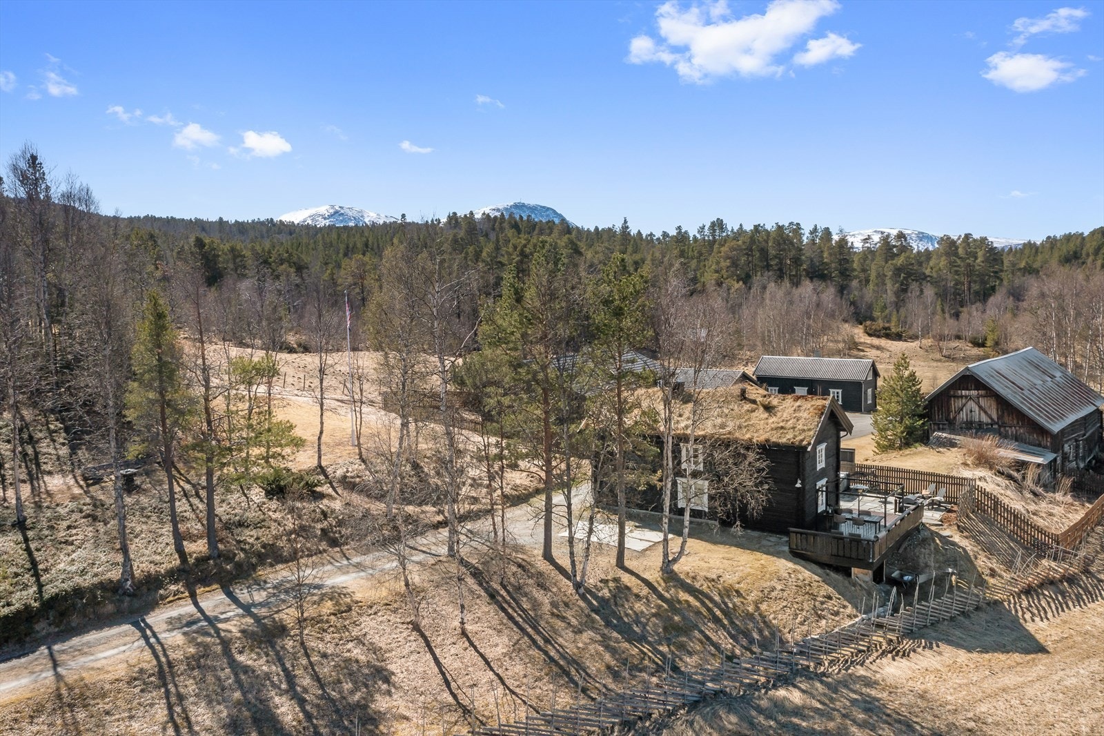 Dronefoto Galleribilde