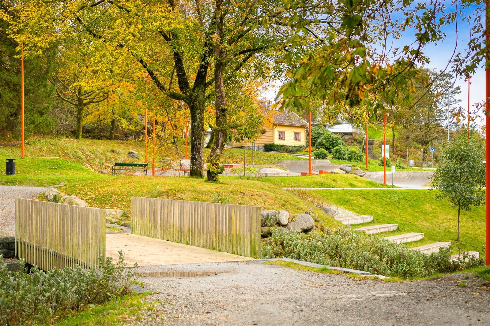 - Nærhet til Lynghaugparken med frisbeegolf. Kort vei til Kanadaskogen og Løvstakken - Galleribilde