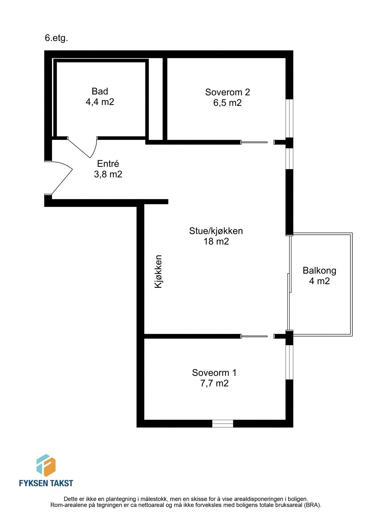 Ta en titt på planskissen og gjør deg kjent med romfordelingen! Skulle ikke oppsatt visningstidspunkt passe? Ta kontakt på 941 60 434, så finner vi en løsning. Galleribilde