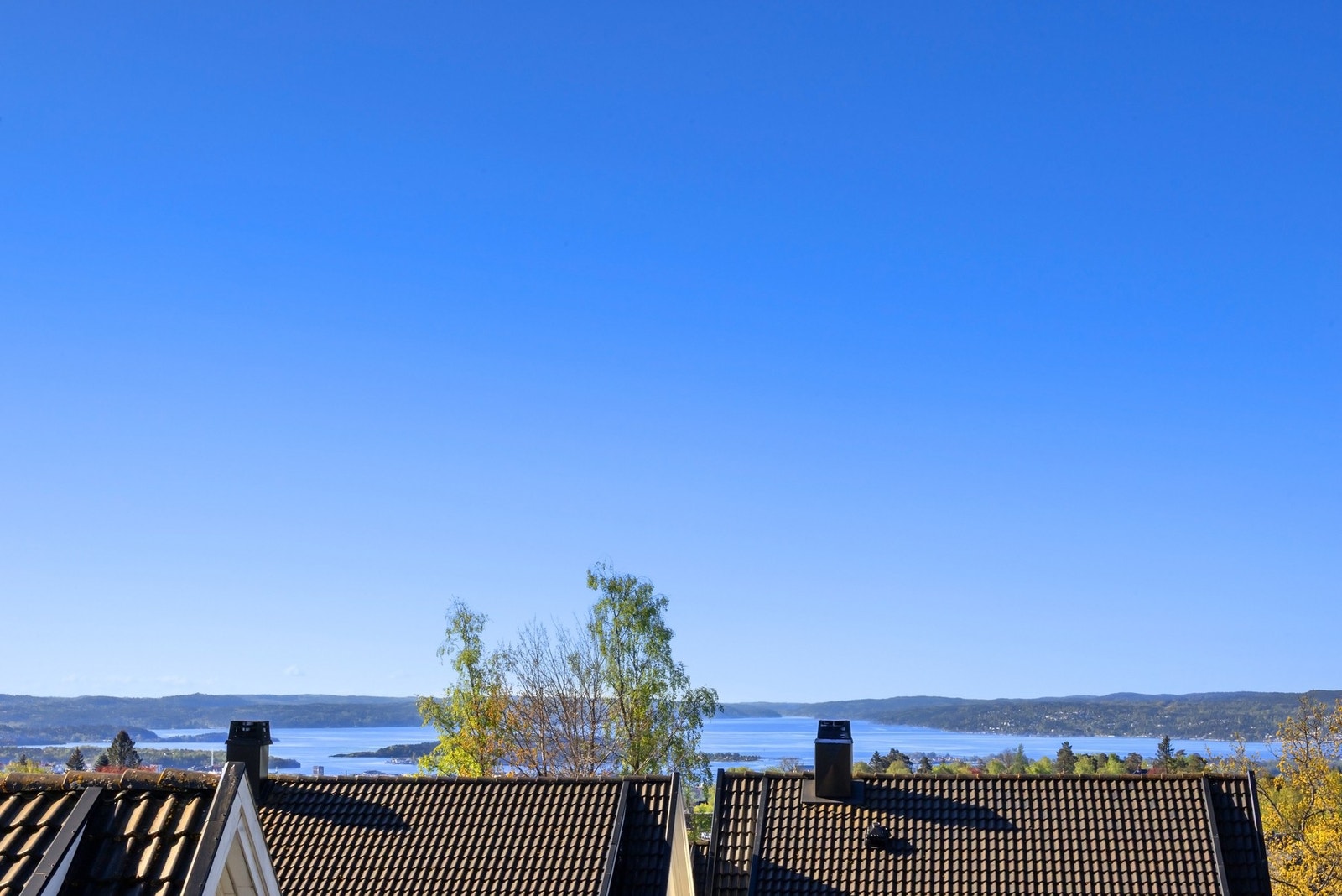 Utsikt takterrasse Galleribilde
