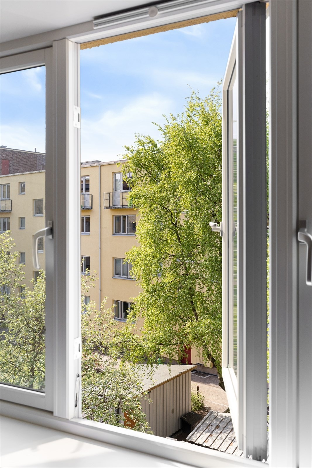 Soverommet er vendt ut mot bakgården Galleribilde