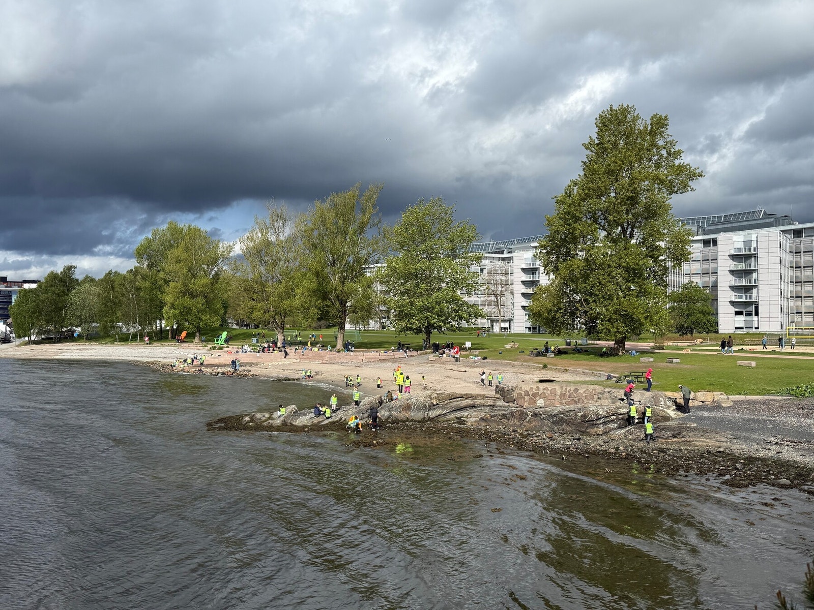 Sollerudstranda badestrand Galleribilde