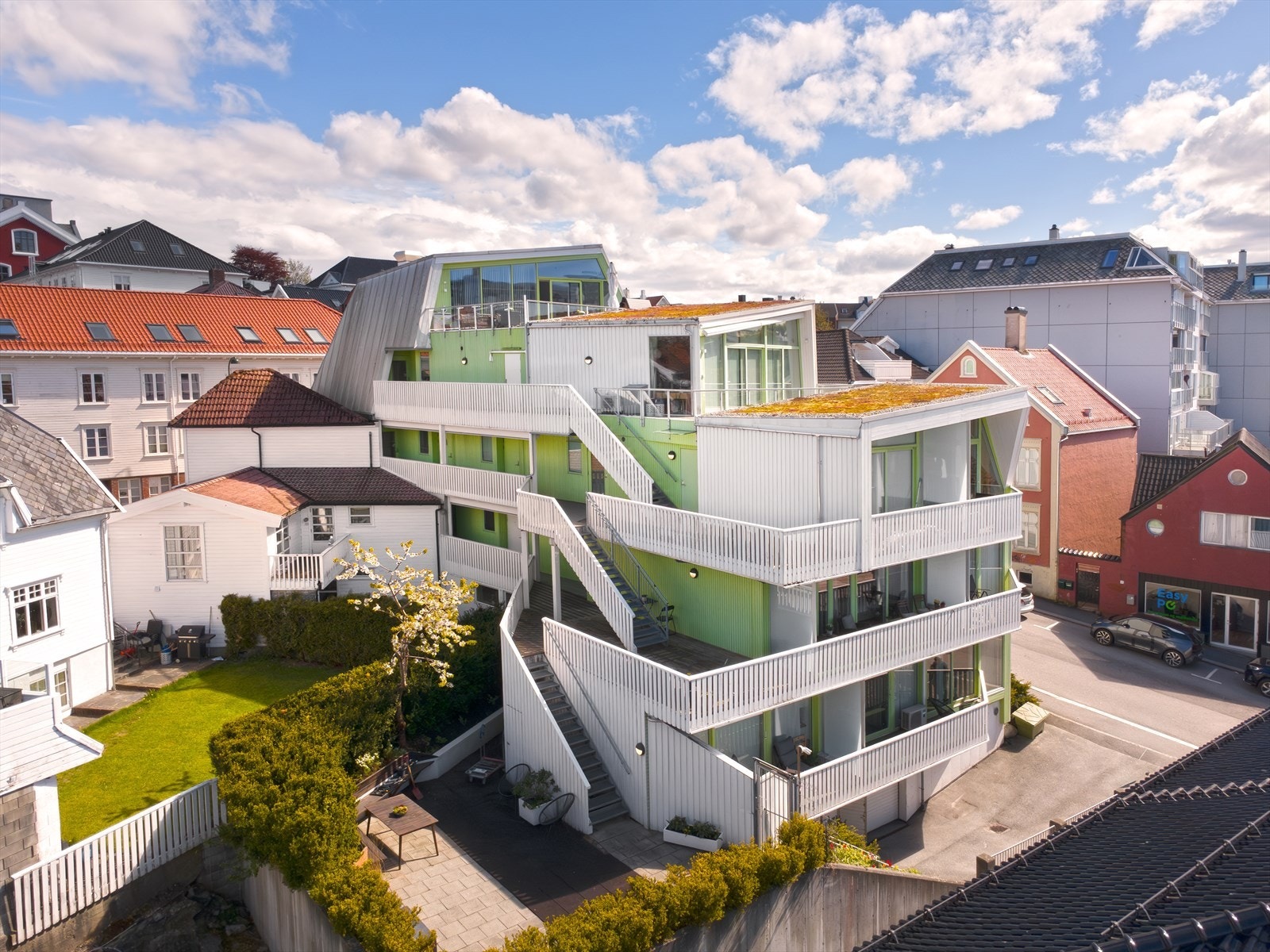 Dronefoto Galleribilde