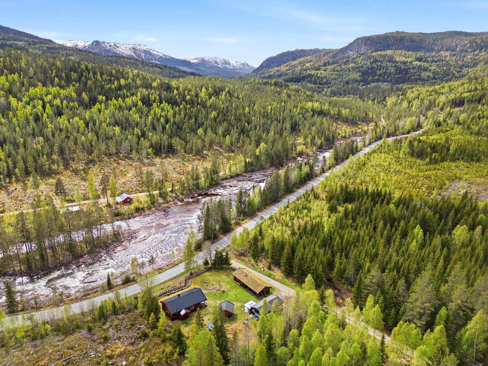 Et vakkert og fredelig landskap preger nærområdet. Galleribilde