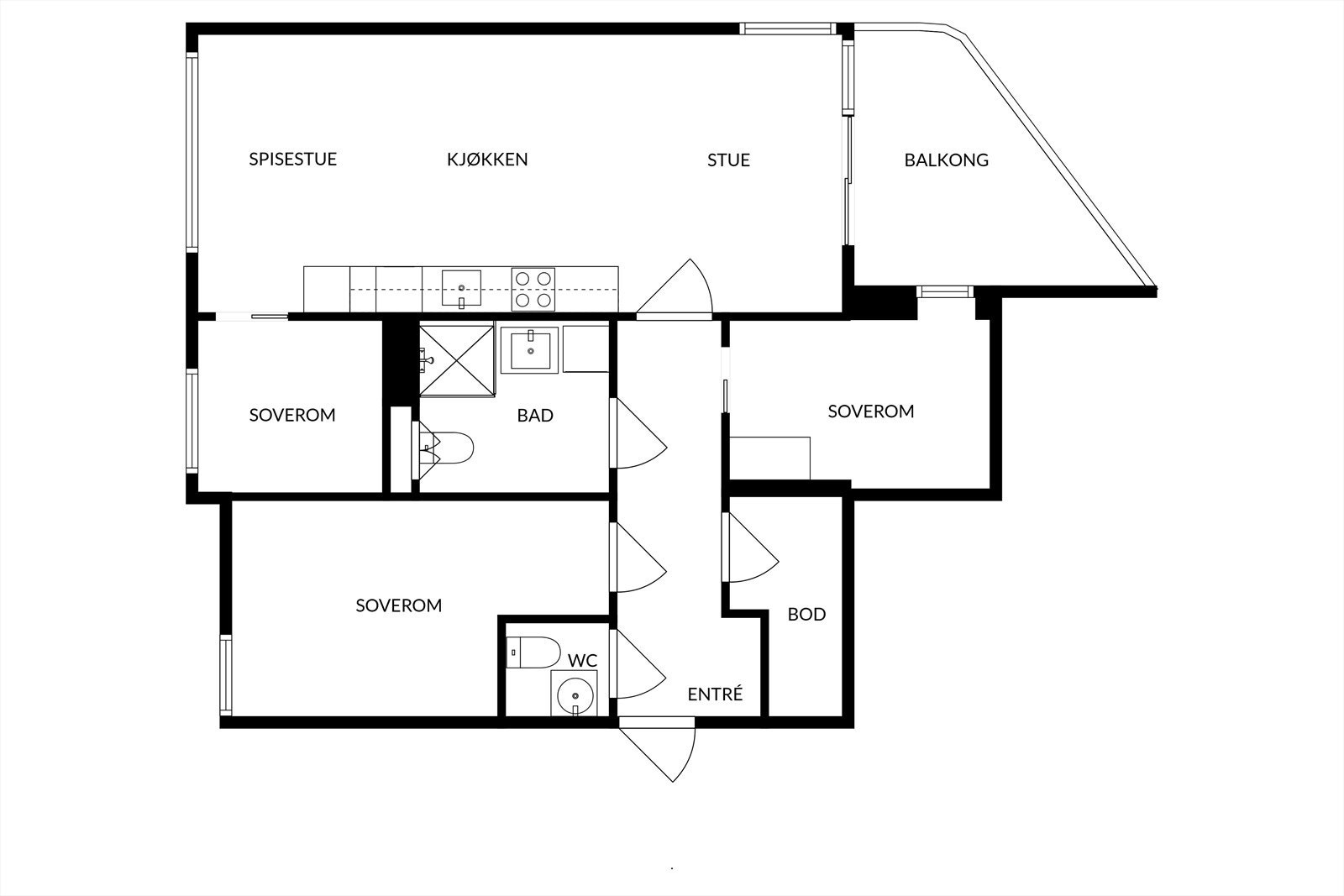 - Plantegning - Galleribilde