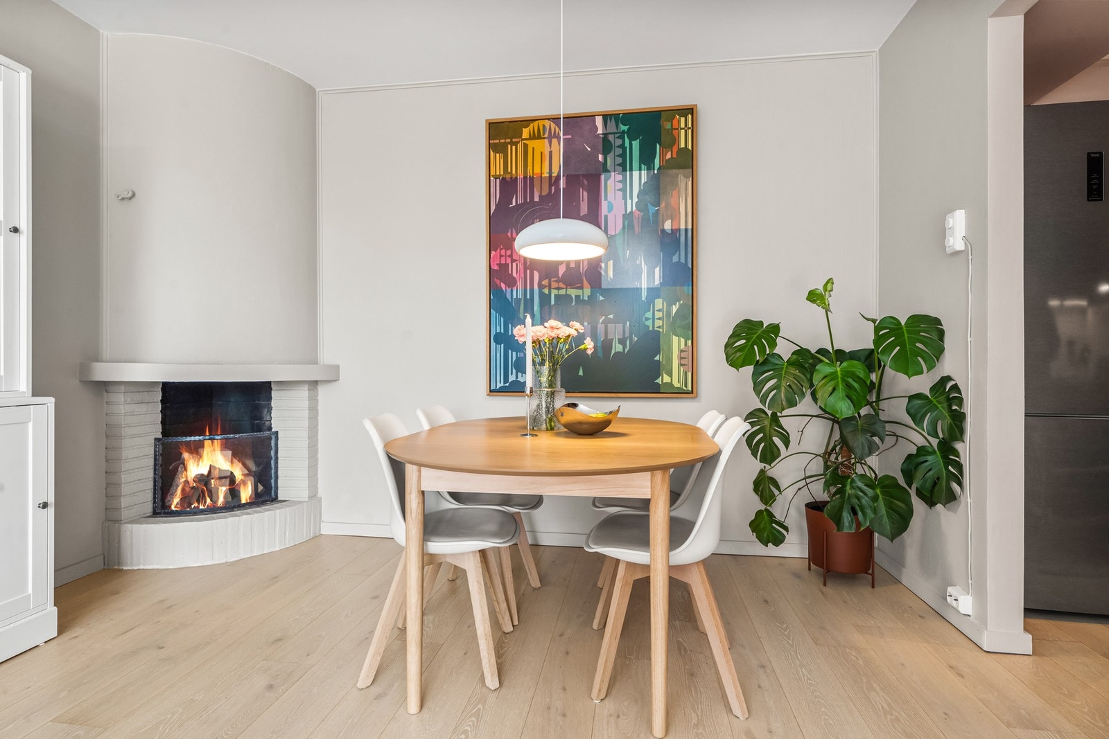 God plass til middagsgjester Galleribilde