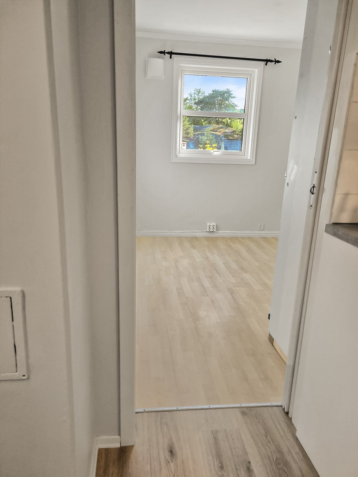 Innredet soverom i underetasje Galleribilde