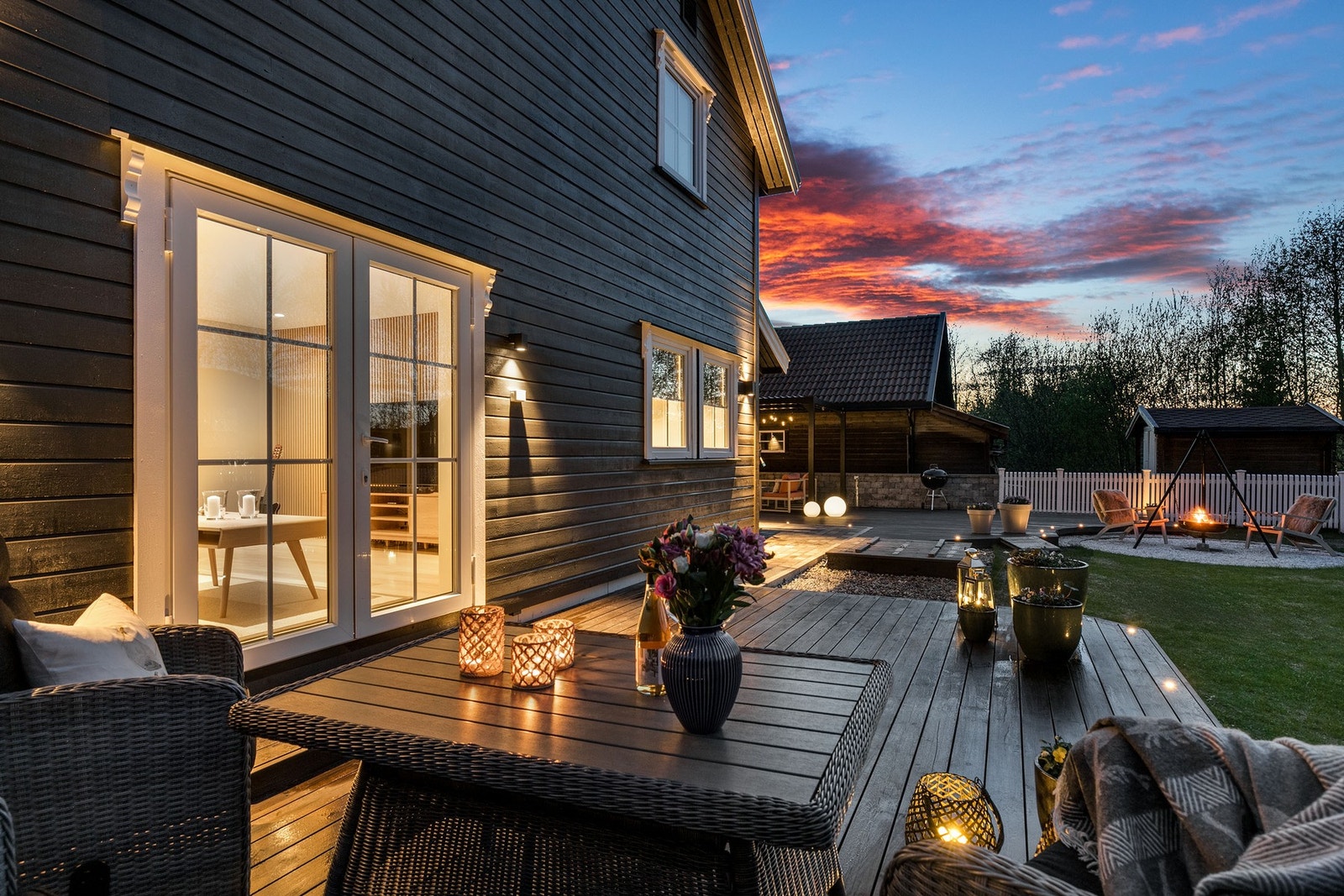 Østvendt terrasse 84 kvm - rom for alle. Galleribilde