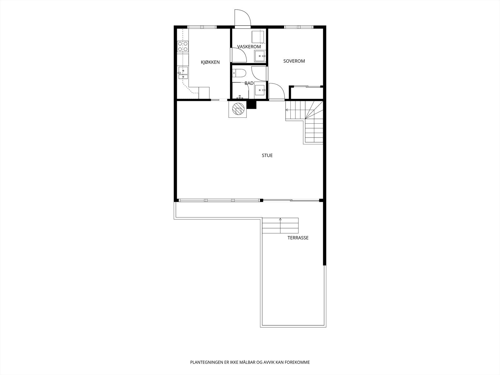 Plantegning 2.etg. Galleribilde