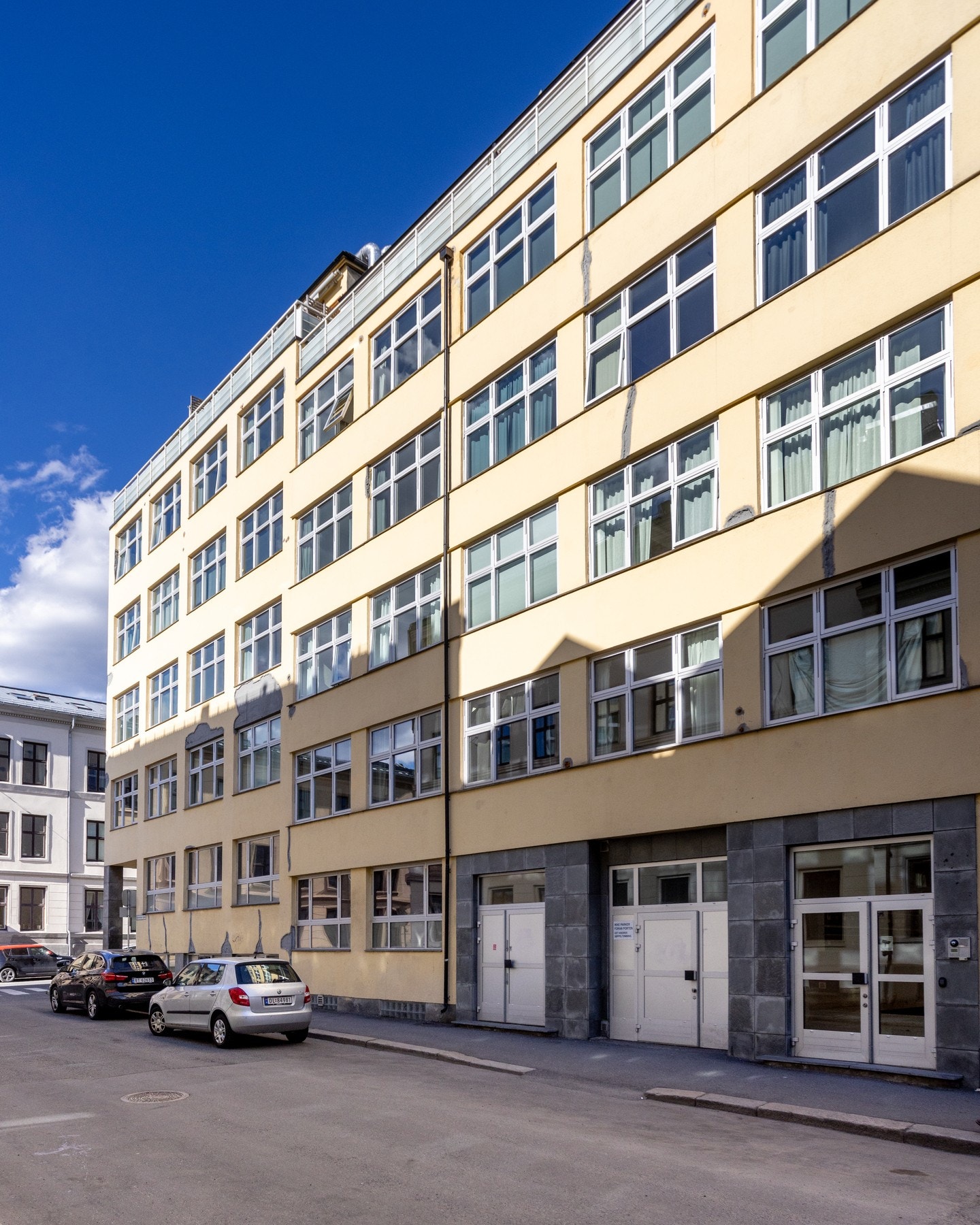 Tak og fasade skal rehabiliteres, noe som vil løfte uttrykket. Galleribilde