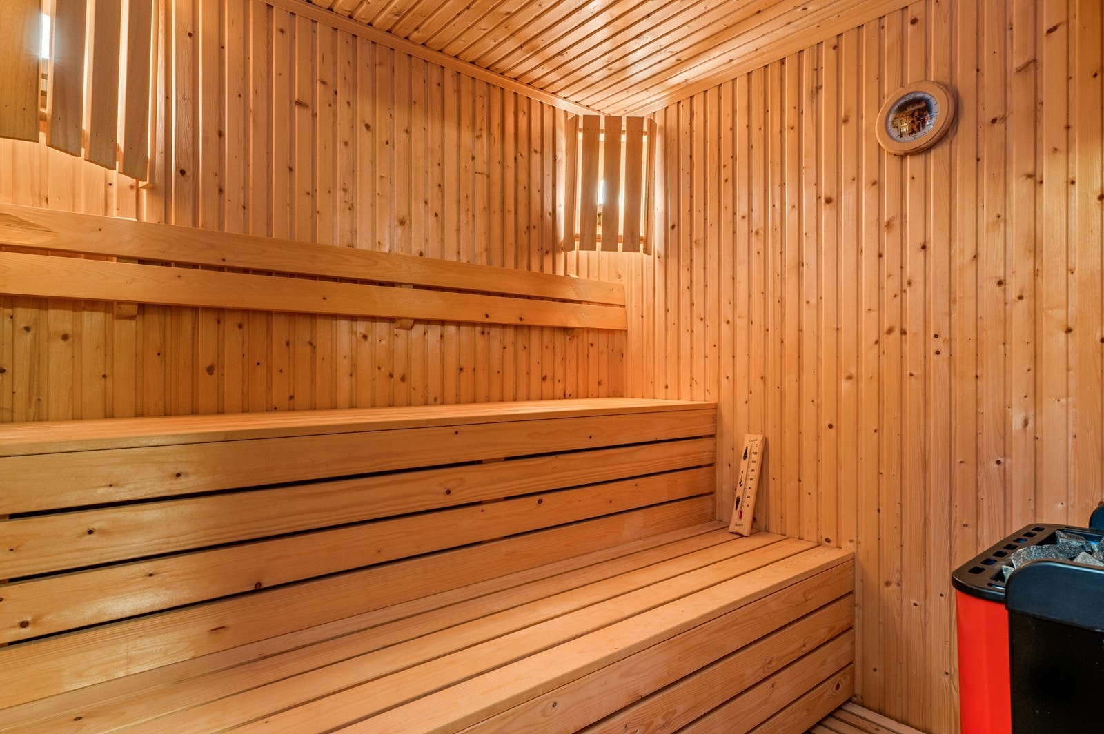 Egen badstue i kjelleretasjen. Galleribilde