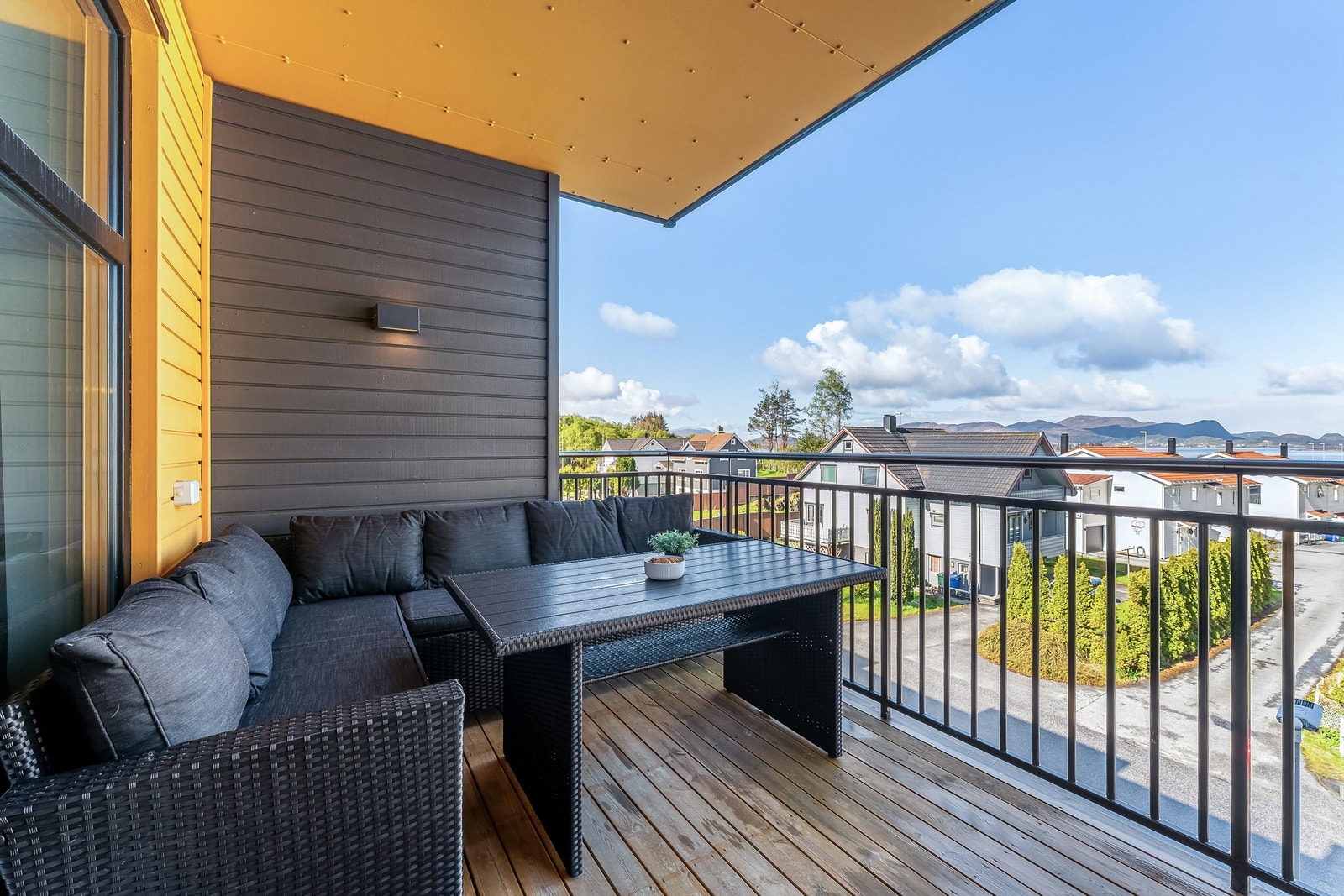 Overbygd veranda på ca 7 m² Galleribilde