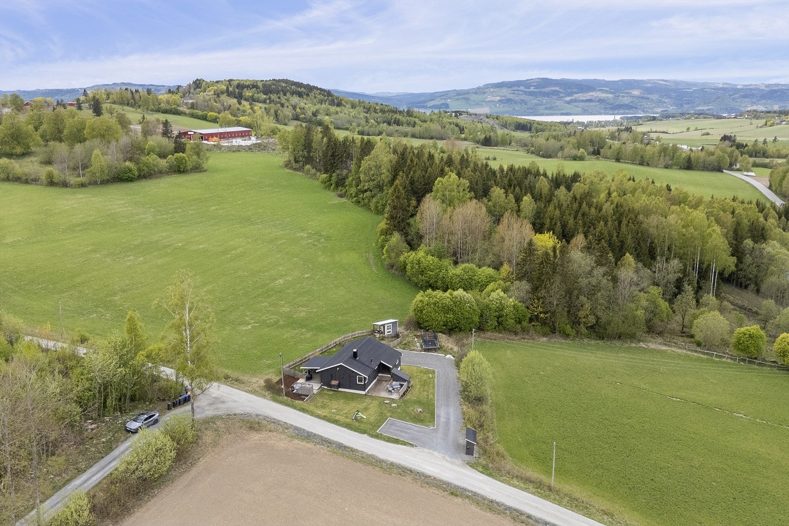 Flott opparbeidet uteareal. Galleribilde