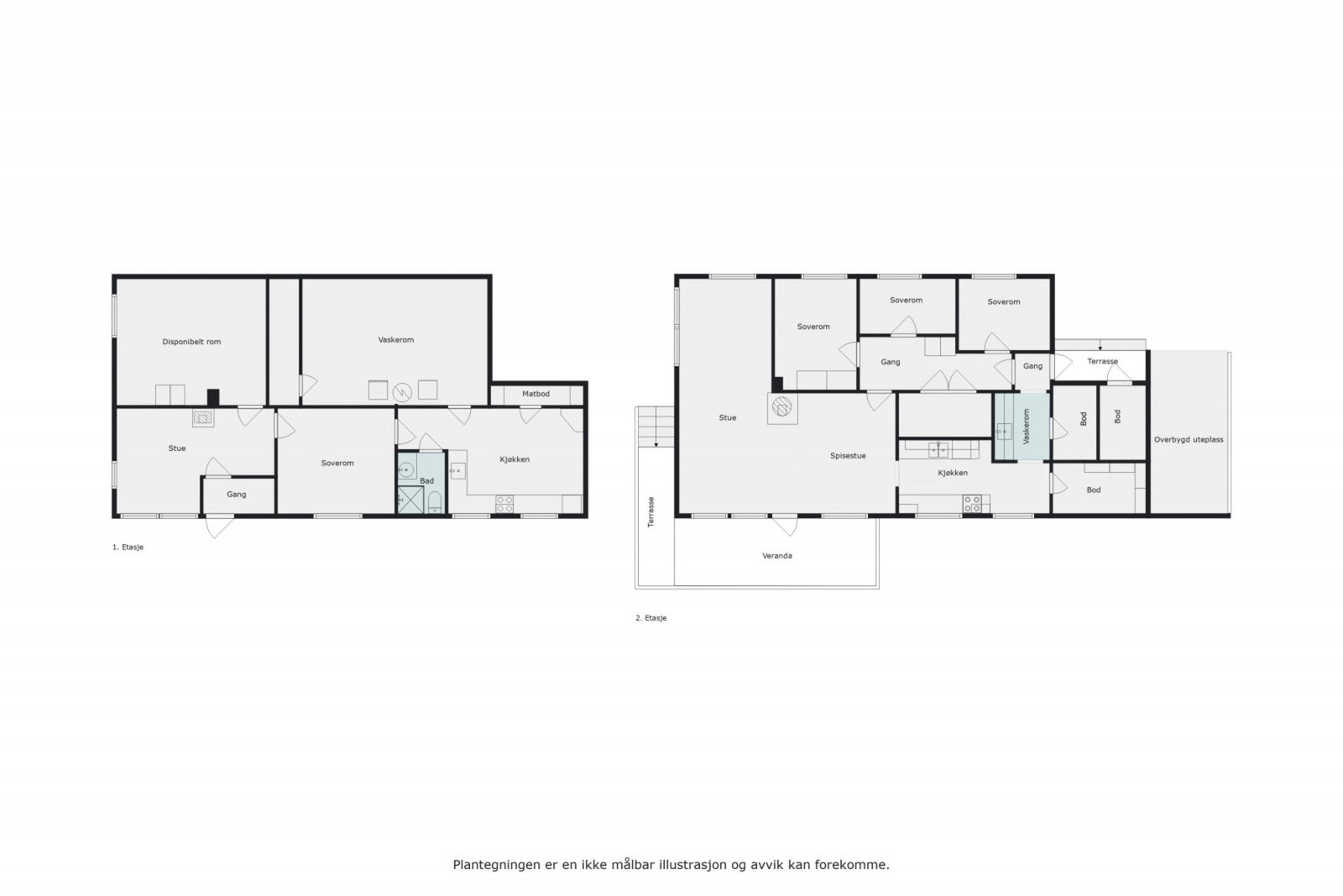 Plantegning. Galleribilde