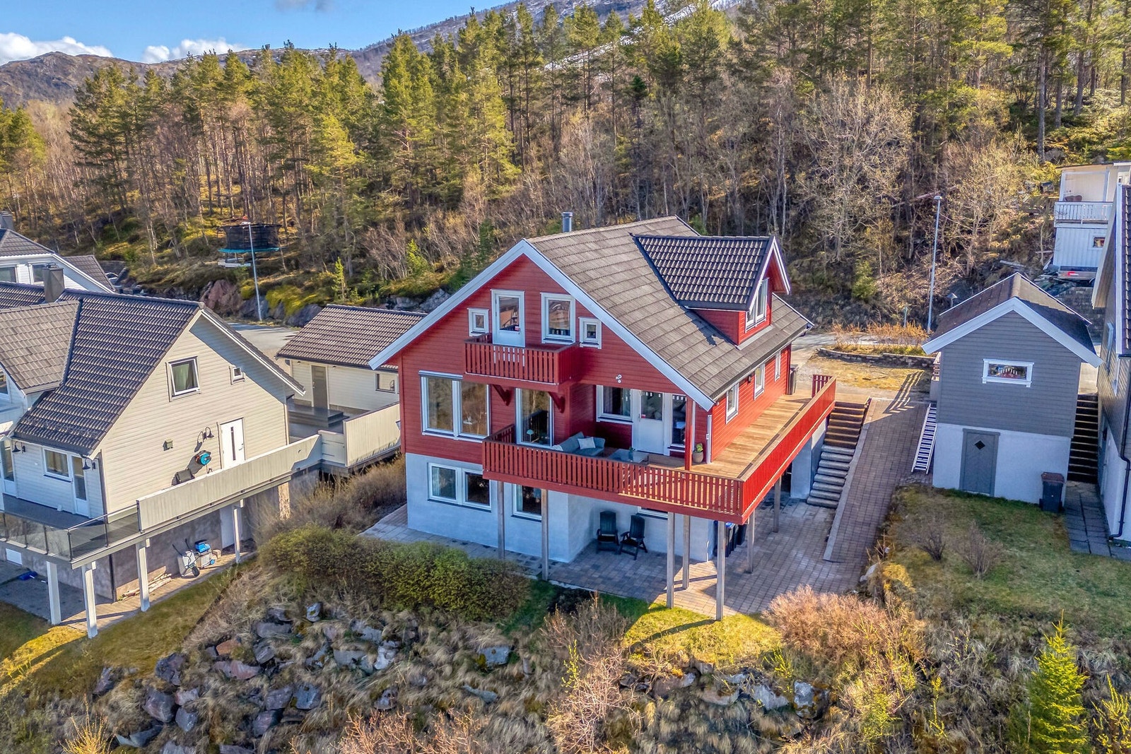 Velkommen til Gneisbakken 9! Foto: Kalle Punsvik Galleribilde