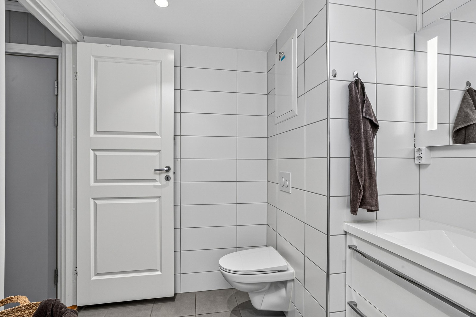 Badet har naturlig ventilasjon Galleribilde