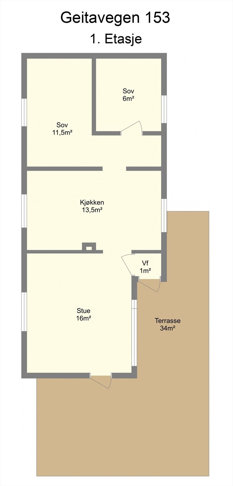 Planskisse. Galleribilde