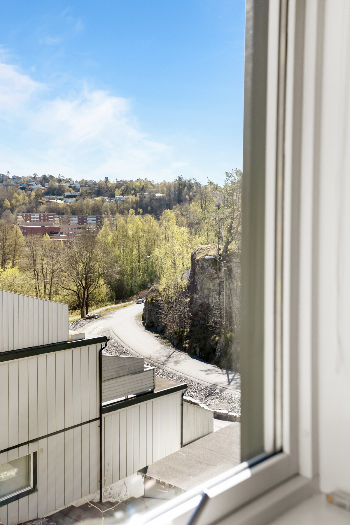 Utsikt fra soveromsvindu Galleribilde