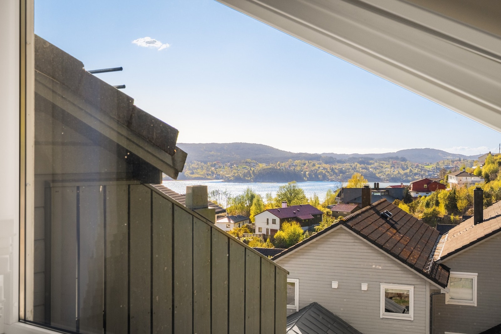 Fantastisk utsikt fra stuen! Galleribilde