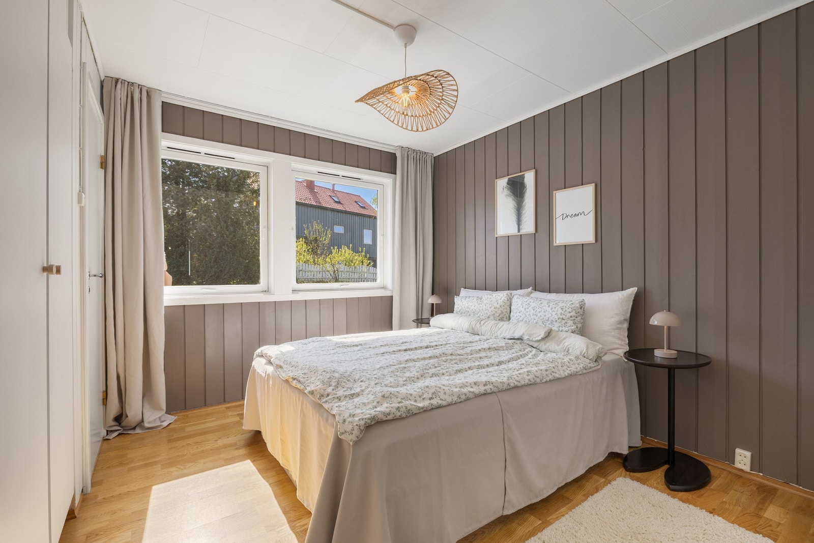 Soverommet i utleiedelen er på 9,9m². Galleribilde
