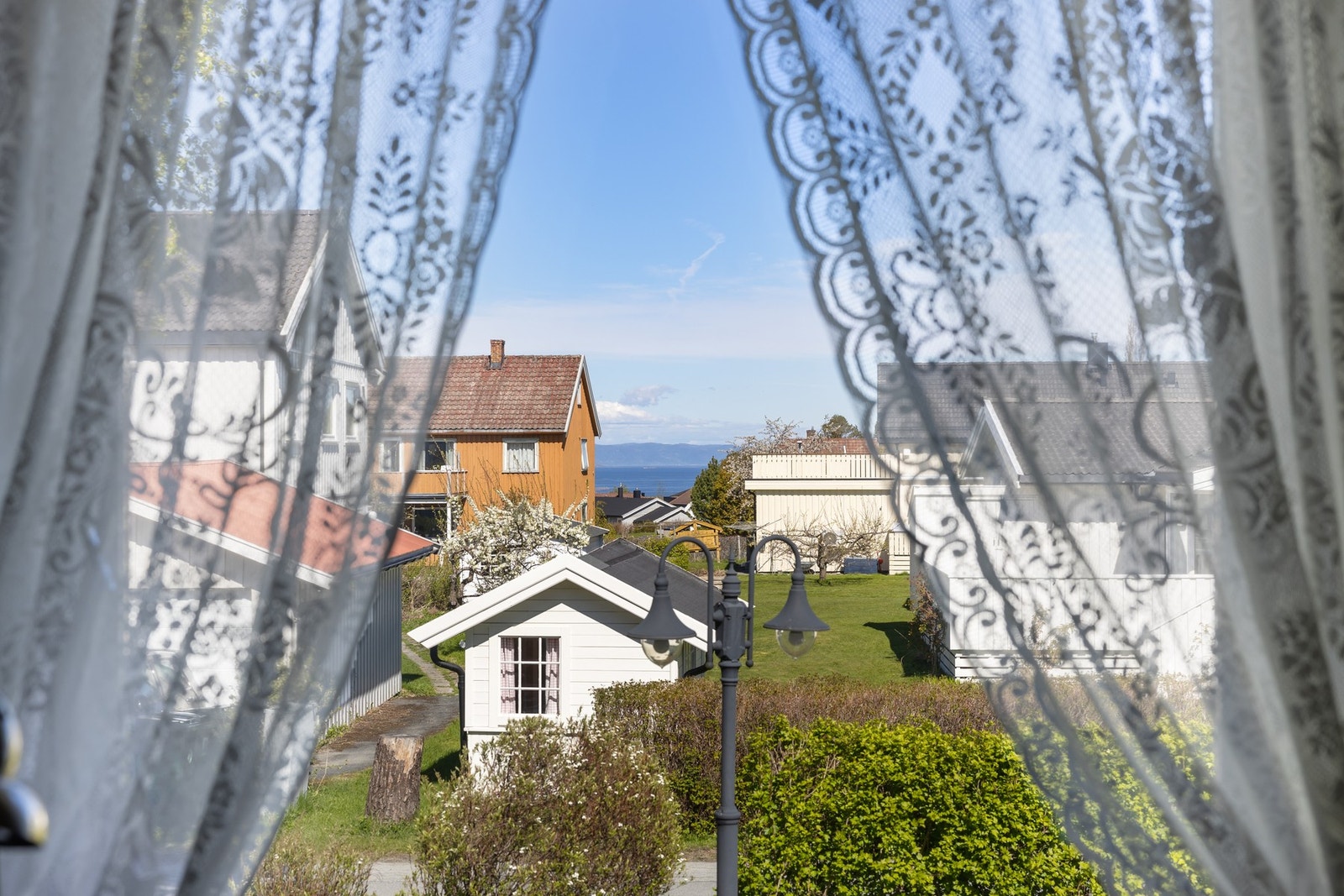 Utsikt fra soverommet. Galleribilde
