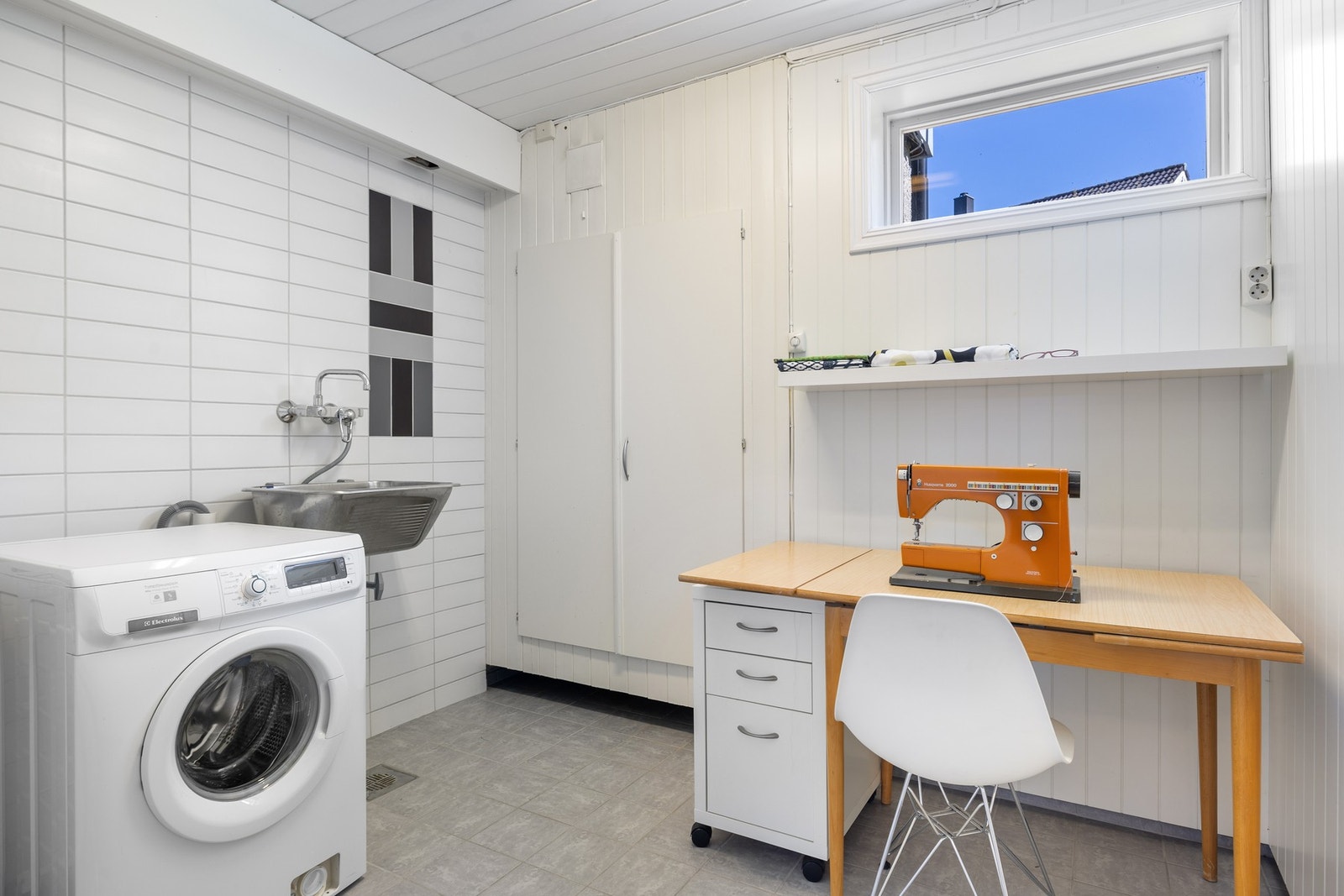 Praktisk vaskerom på 7,3m². Galleribilde