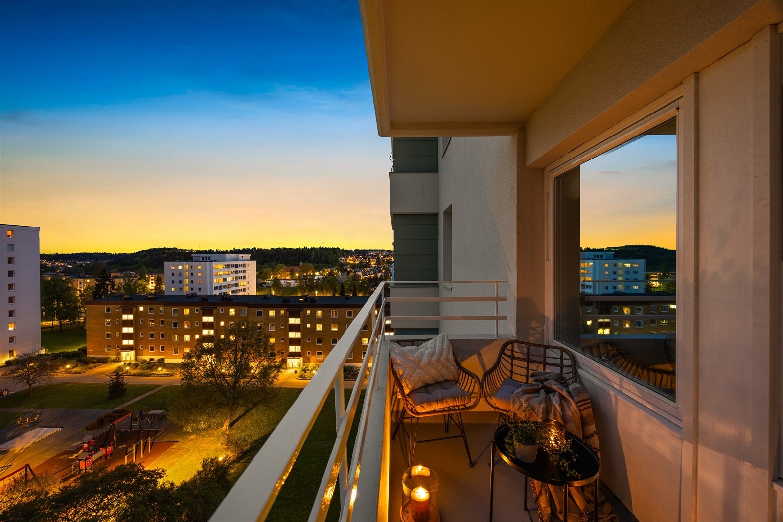 Kveldstemning. Galleribilde