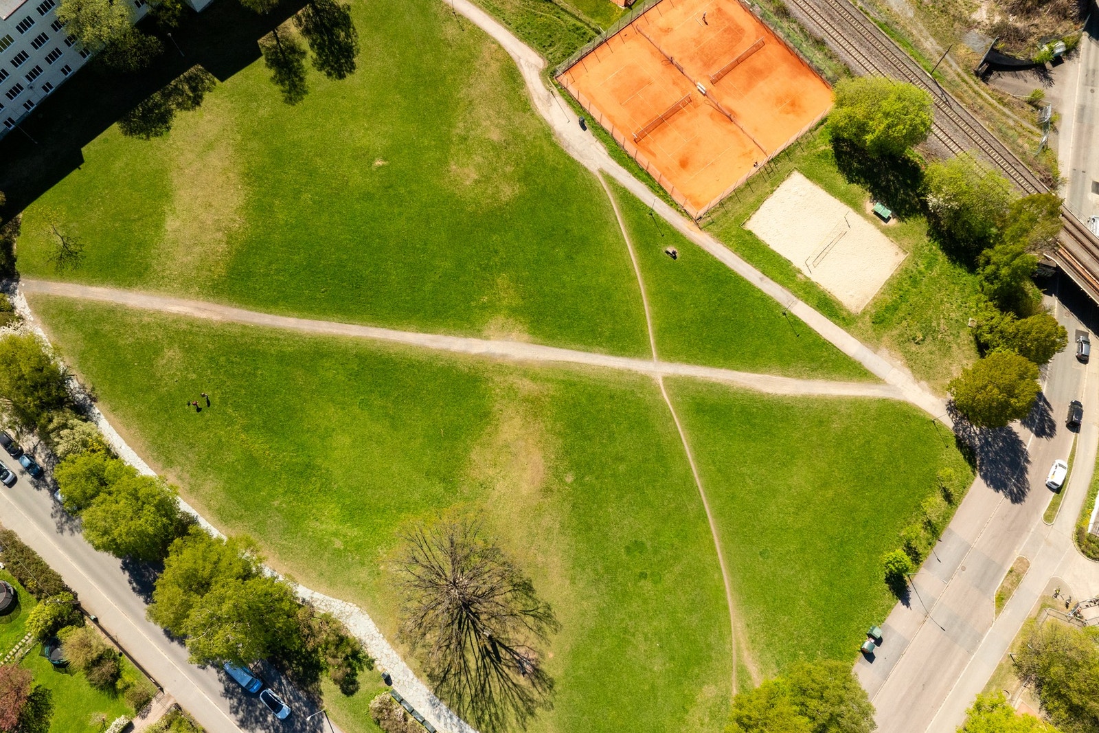 Sinsenparken er en av flere flotte grøntområder i nærområdet. Galleribilde