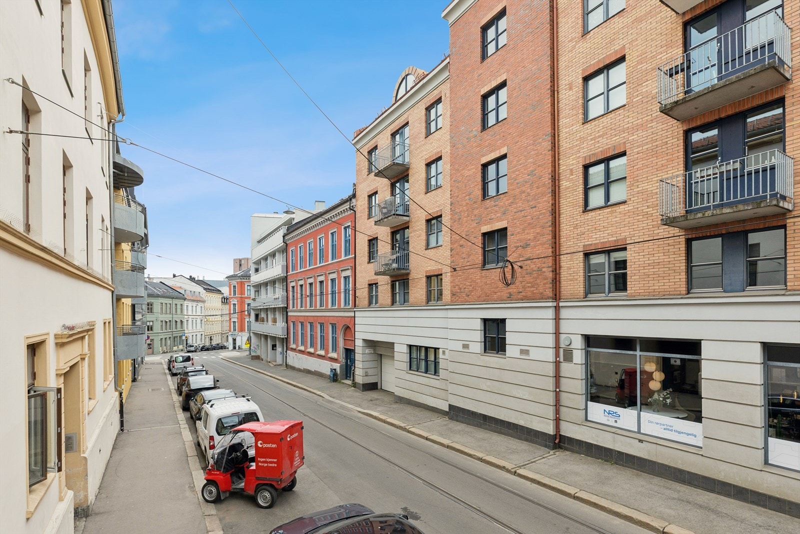 Welhavens gate er en rolig og tilbaketrukket gate, til tross for sin svært sentrale beliggenhet. Galleribilde