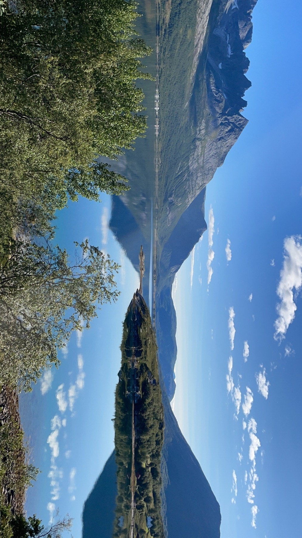 Panoramautsikt ut over Holmsundfjorden Galleribilde