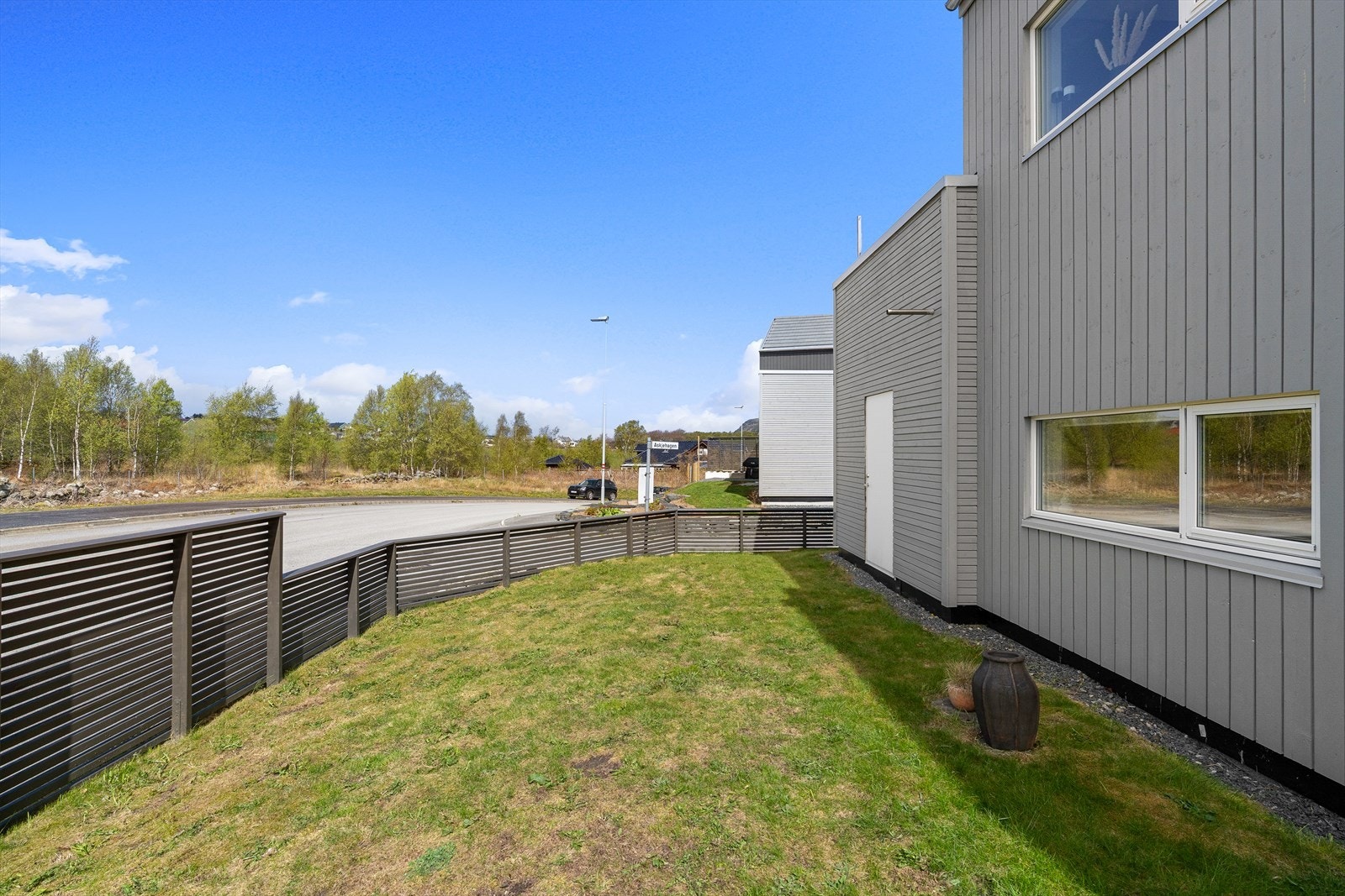 Hageareal som er lett å vedlikeholde. Galleribilde