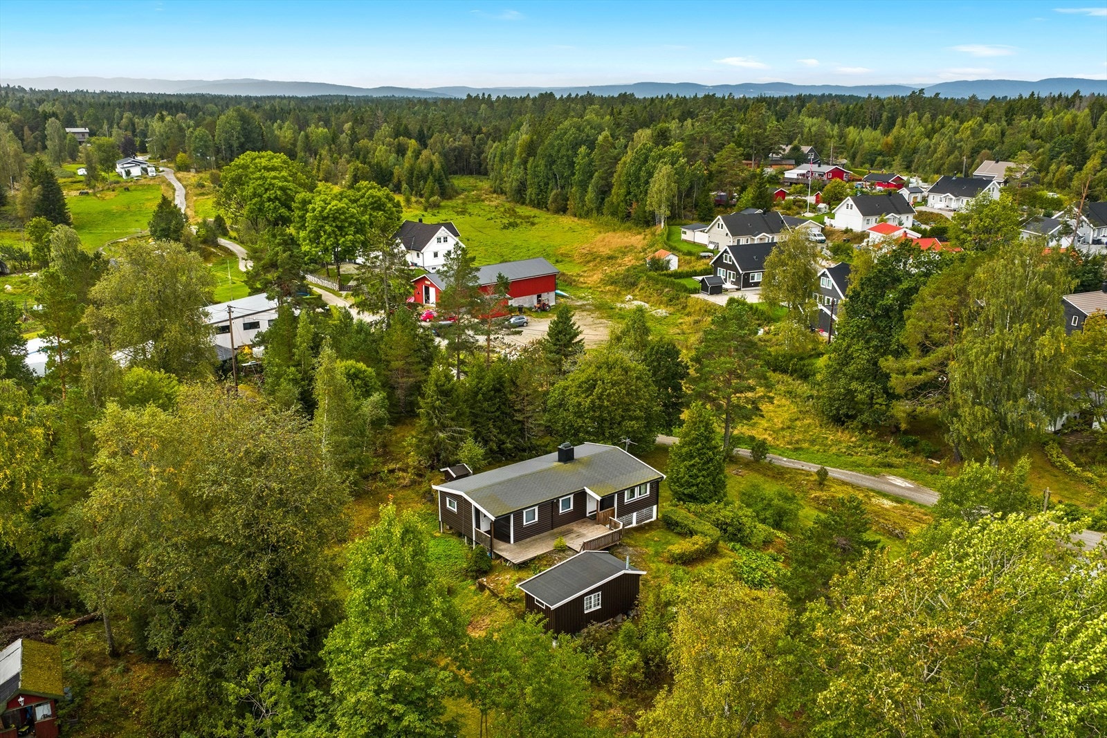 Her bor du med nærhet til Frognmarkas flotte turterreng. Galleribilde