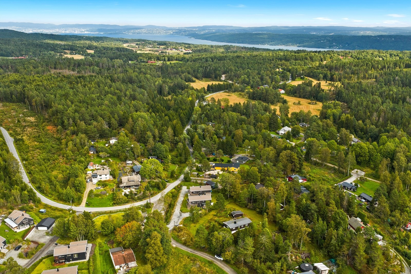Fra området er det utsikt mot Oslofjorden. Galleribilde
