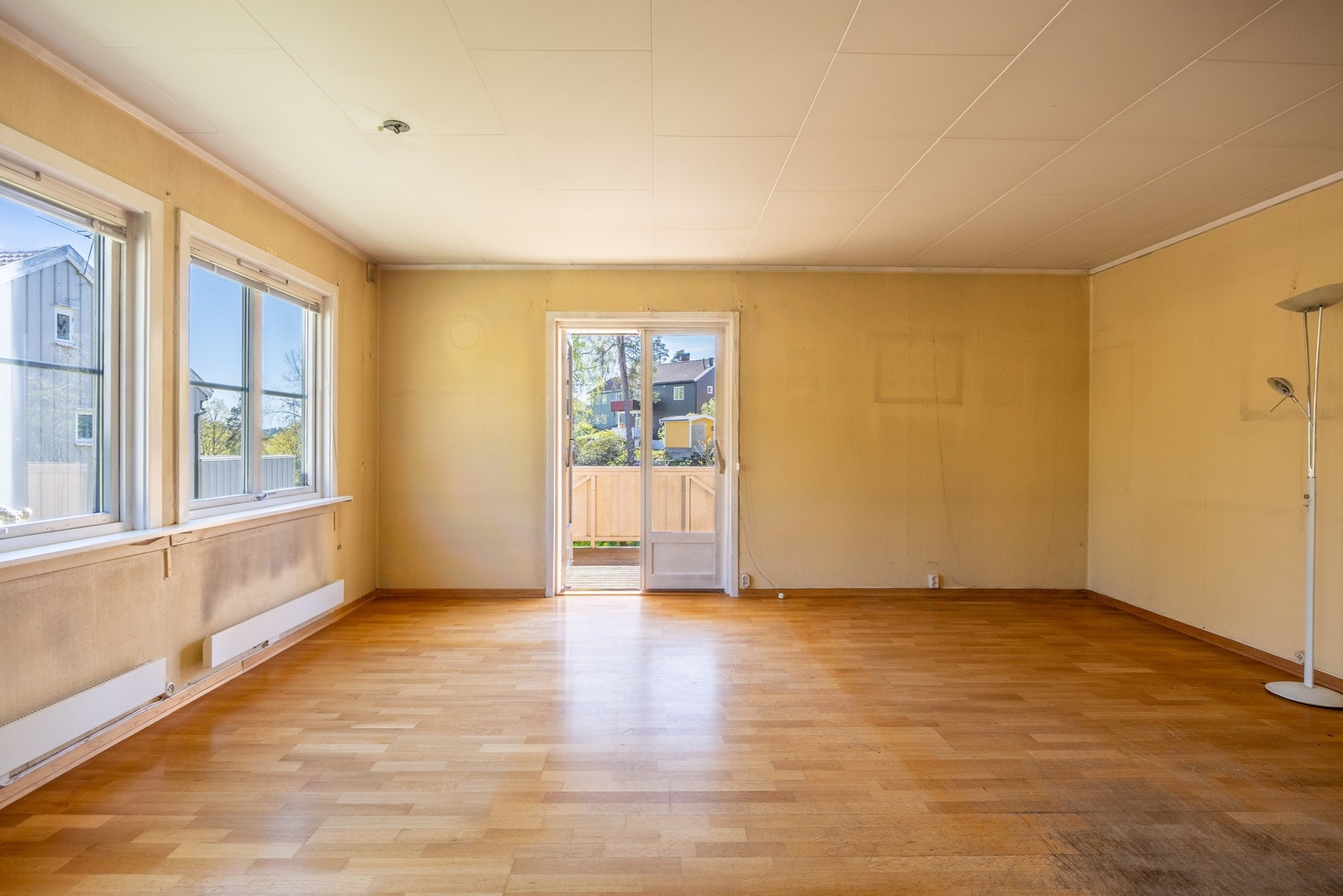 Her får du en bolig med alt du trenger på ett plan. Galleribilde