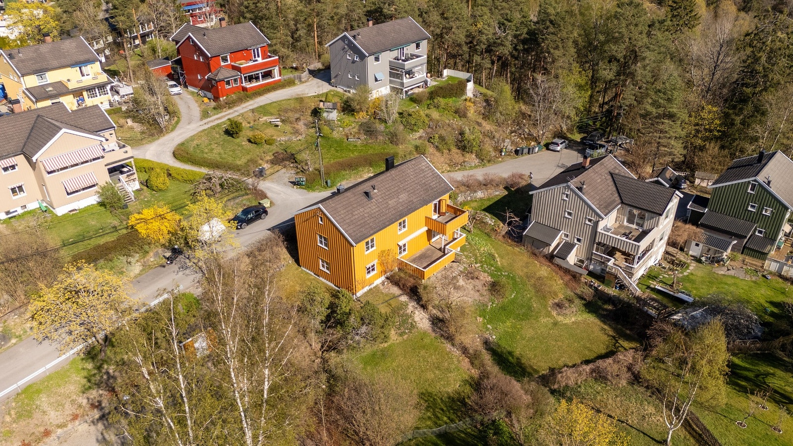 Horisontaldelt tomannsbolig med alt på ett plan. Galleribilde