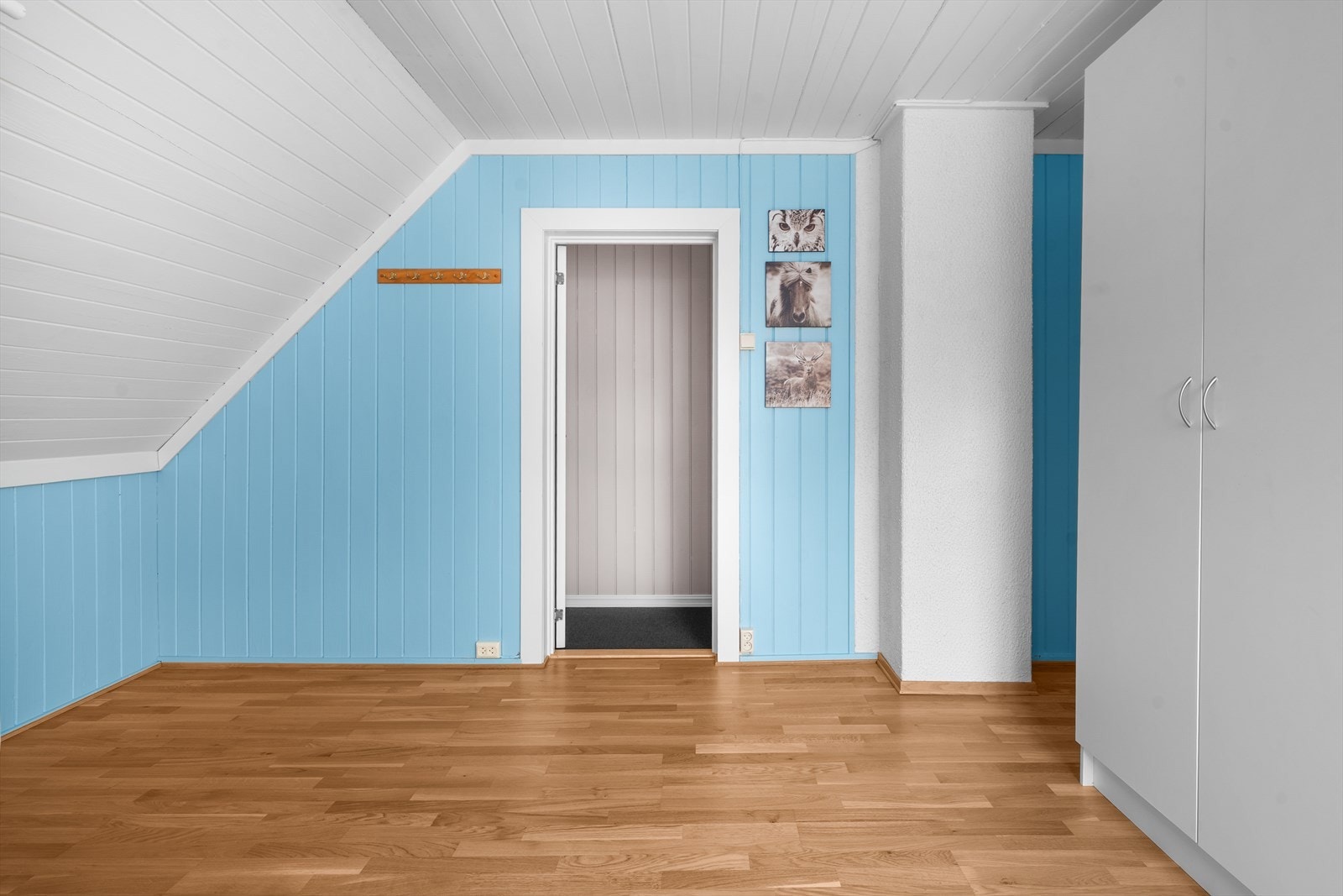 Rommet kan fint innredes som et barnerom, gjesterom eller hjemmekontor - alt etter behov. Galleribilde